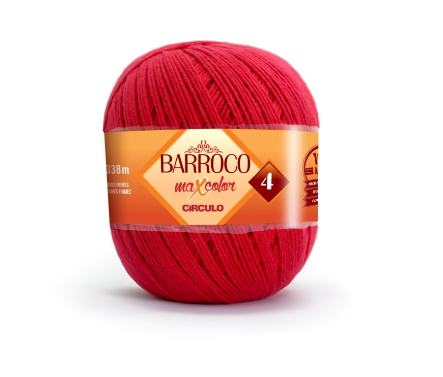 Barbante Barroco Maxcolor Nº4 – Kit 6 Unidades