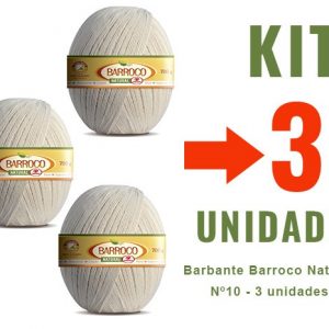 Barbante Barroco Natural