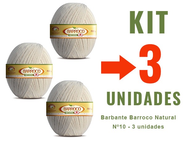Barbante Barroco Natural Barbante Barroco Natural